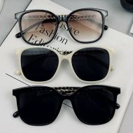 Chanel 22250 Square Sunglasses with Woven Chain in Acetate